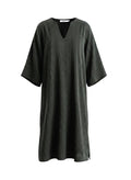 Caftans APLA Kappa VI Shiny Caftan Black Apoella