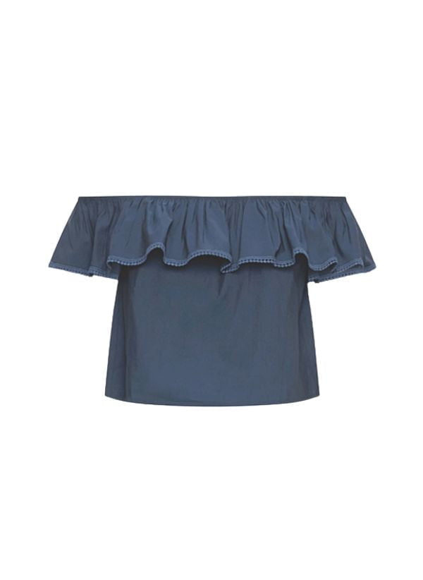 Tops APOELLA Kelly Bandeau Top Navy Apoella
