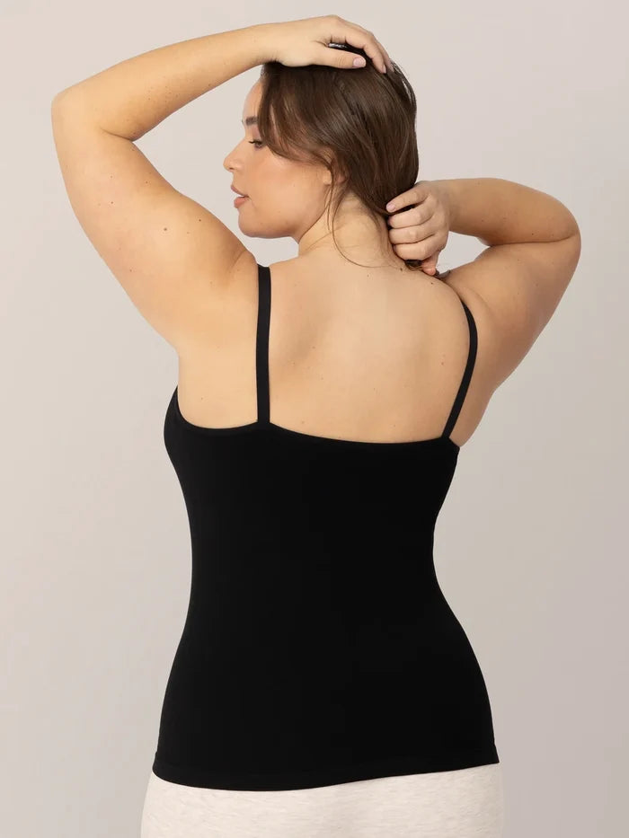 Kindred Bravely Sublime® Bamboo Nursing & Maternity Tank | Black - Donna Bruschi, IBCLC
