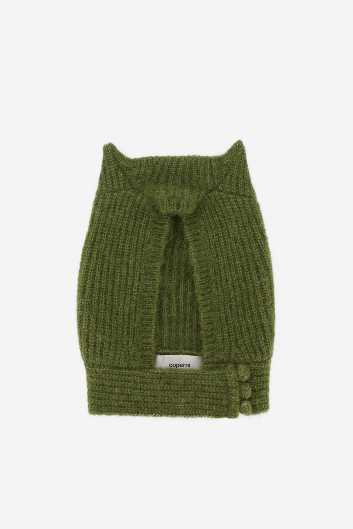 Knitted Horn Beanie