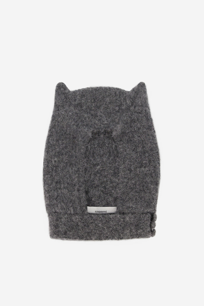 Knitted Horn Beanie