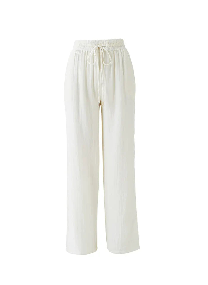 Pants Melissa Odabash Krissy Pants Ivory Apoella
