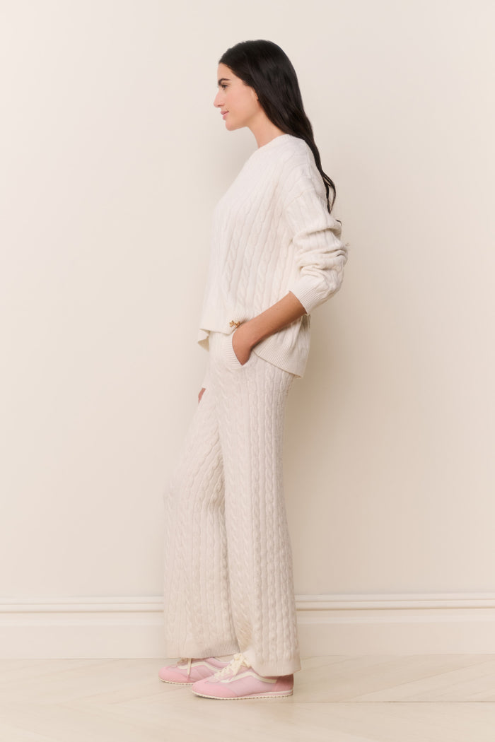 Kym Cable Knit Sweater