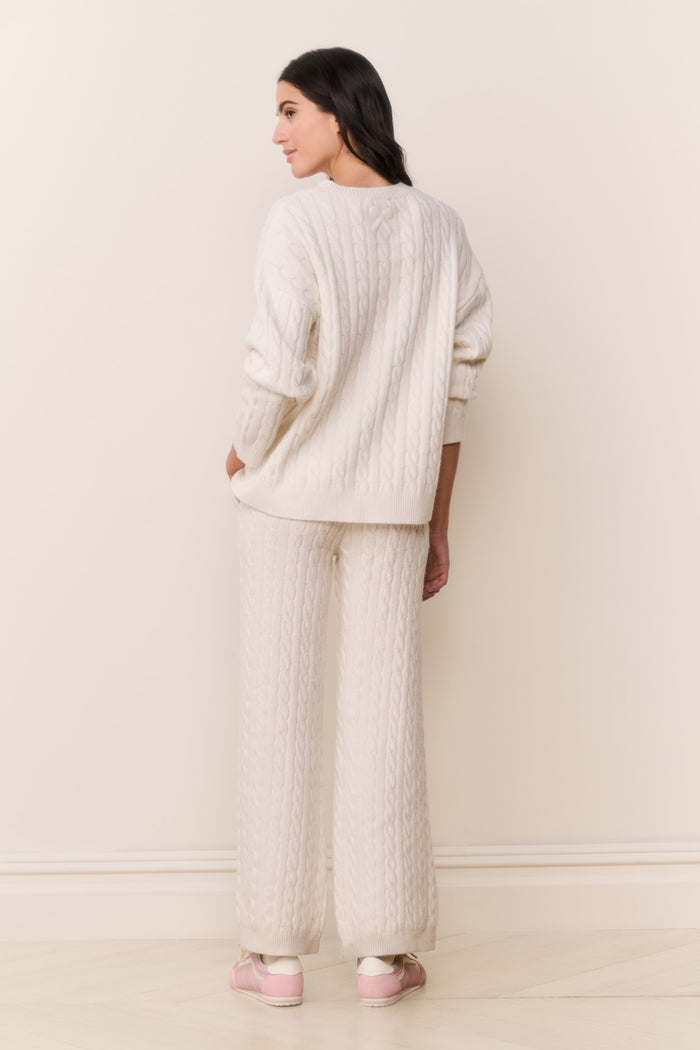 Kym Cable Knit Sweater