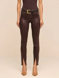 La2706 Jyothi Split Ankle Skinny Jean - Java Coated