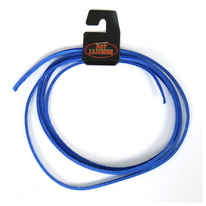 Laces Blue: Colored leather laces