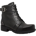 Ladies 6" Zippered Boot Bk: Description
This 6 inch black biker boot, built for comfort, durability, and traction control sol