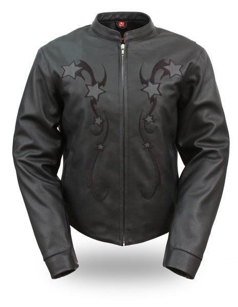 Ladies Breakout Star Jacket: Features:

Cowhide 1