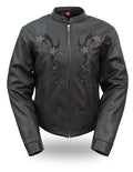 Ladies Breakout Star Jacket: Features:

Cowhide 1
