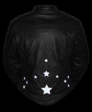 Ladies Breakout Star Jacket: Features:

Cowhide 1