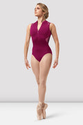 Ladies Harper Zip Front Leotard