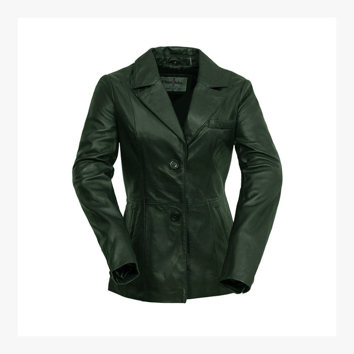 Ladies Jacket Dahlia Jacket: Description
Ladies Jacket, Dahlia, Black
Classic mid length two button blazer gives any outfit a