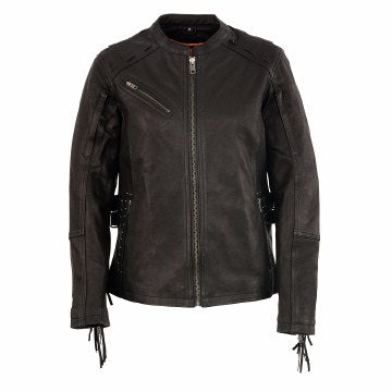 Ladies Lightweight Fringe Jacket: Features:

1