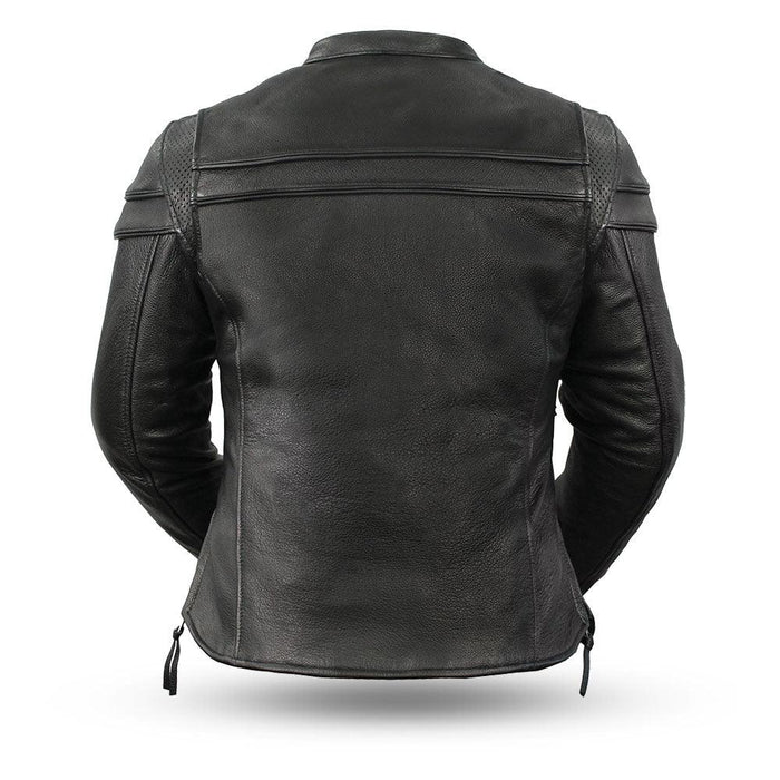 Ladies Maiden Jacket: Features:

Soft Cowhide 1