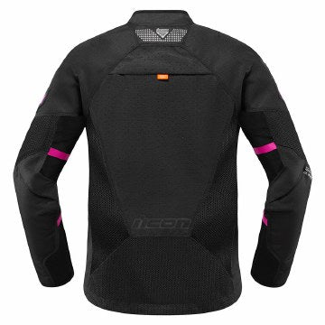 Ladies Mesh AF Jacket: Description
MESH AF - BLACK
Constructed of a durable textile chassis comprised of large mesh front and