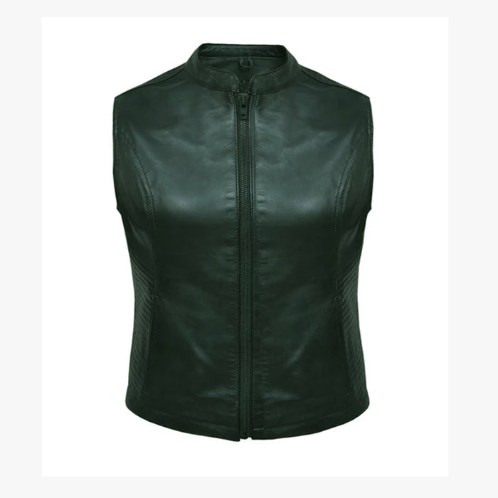 Ladies Nina Vest: Features:

Ladies Nina Vest Black
Ladies Premium Leather Vest
Black mesh lining
2 inside concealed carry po