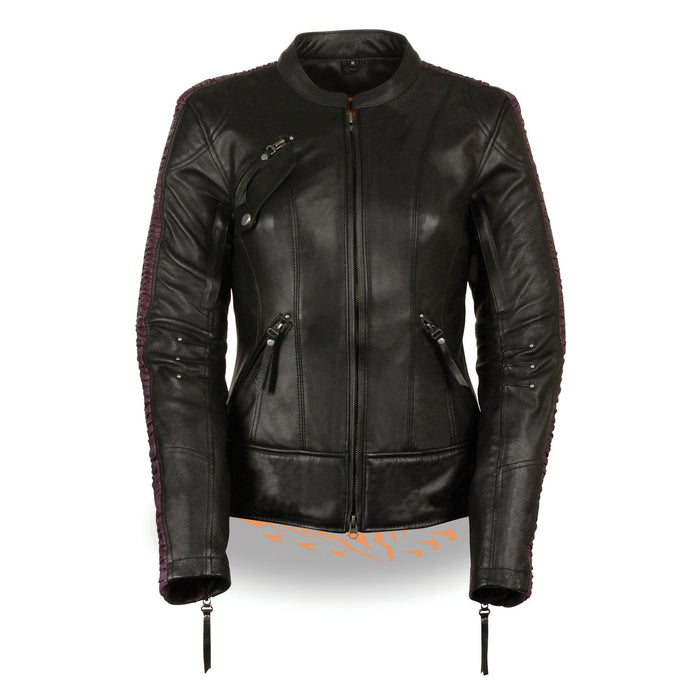 Ladies Phoenix Embroidered Jacket: Features:


1