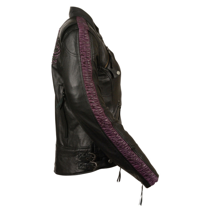 Ladies Phoenix Embroidered Jacket: Features:


1