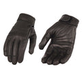 Ladies Riding Gloves: Features:

Premium Cowhide Leather
Stretch Knuckles for Optimal Comfort
Gel Palm
Adjustable Wrist Strap