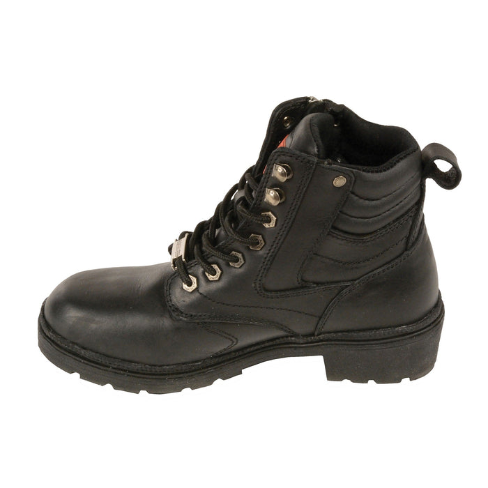 Ladies Side Zip Plain Toe Boot: Features:

Women's Side Zipper Plain Toe Boot
Full Grain Premium 2