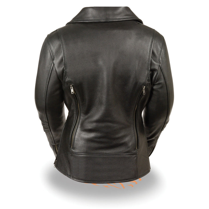 Ladies Vented MC Jacket: Features:

1