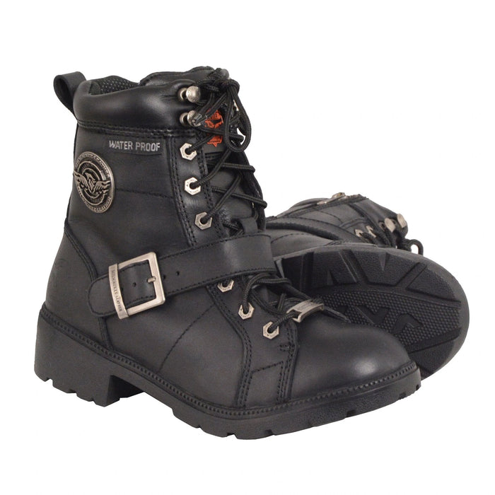 Ladies WP Side Buckle Boot: Features:

Full Grain Premium 2