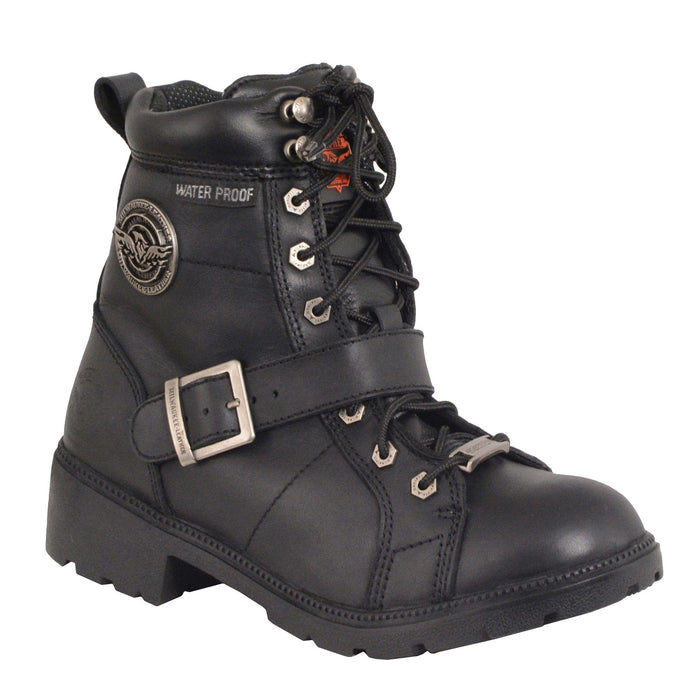Ladies WP Side Buckle Boot: Features:

Full Grain Premium 2