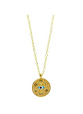 Necklaces ASTRA Large Evil Eye With Lucky Charms Chain O/S Apoella