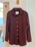 Le5032 Le Marais Chocolate Shacket
