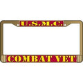 Lic Frame Combat Vet: Antiqued Brass License PlateManufacturer Part Number: LP3813Eagle Emblems LP3813 License Plate
Usmc, (A