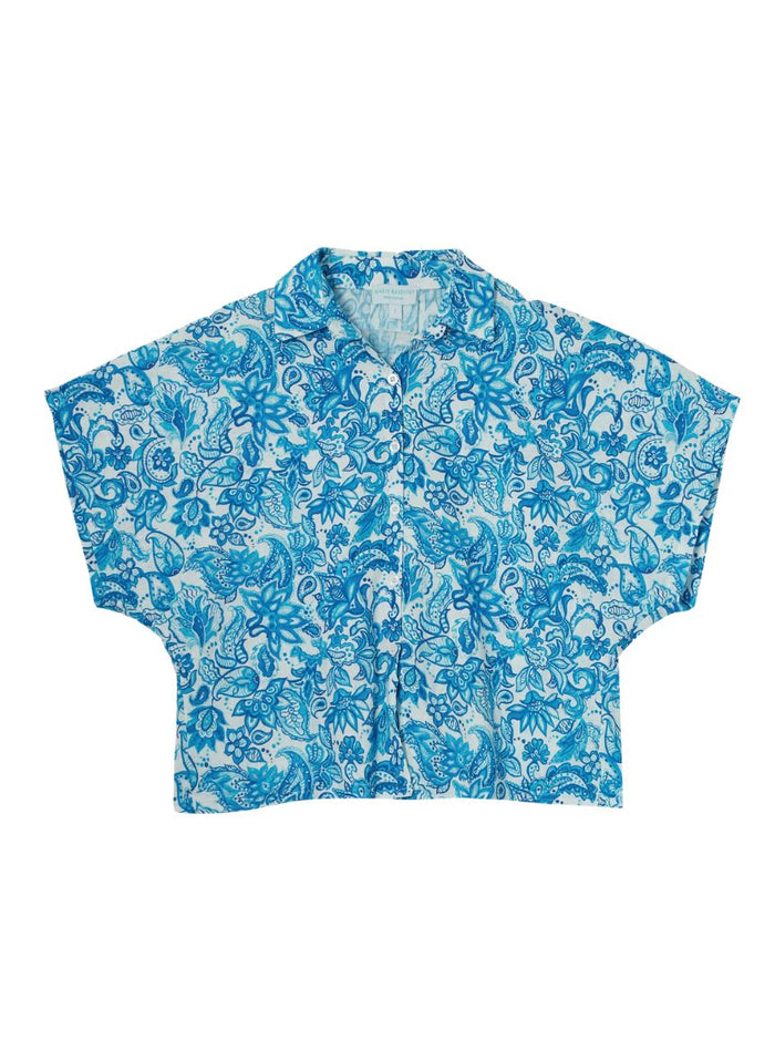 Shirts Marie Raxevsky Linen Shirt Cycladic Apoella