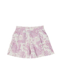 Shorts Marie Raxevsky Linen Shorts Jungle Lilac Apoella