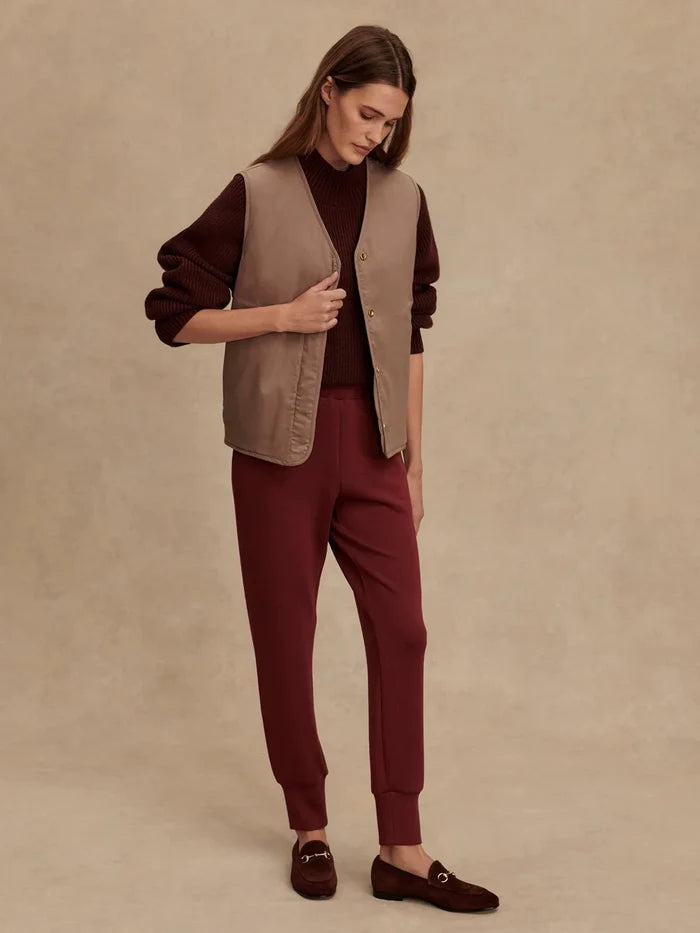 Jacket Varley Lori Reversible Jacket Gilet Birch / Ash Taupe Apoella