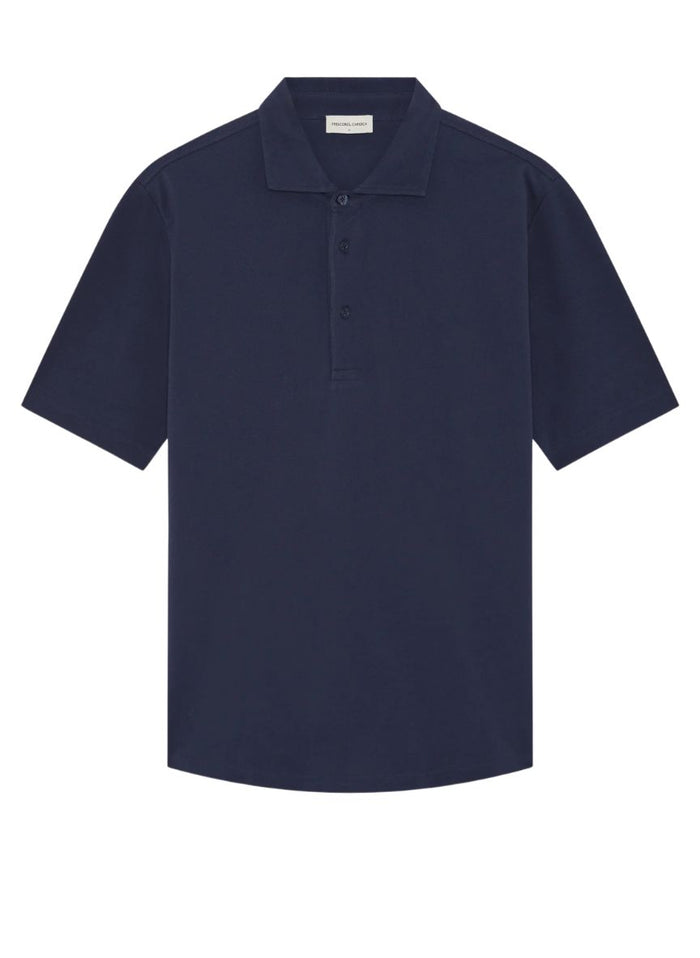 T-shirts Frescobol Carioca Luca Pique Polo Midnight Blue Apoella
