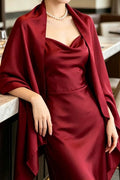 Luxury Satin Shawl Wrap Silky Smooth Evening Dress Cover Up 1047158534185