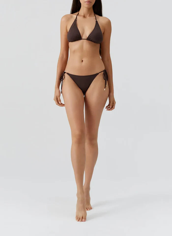 Swimwear Melissa Odabash Malibu Bikini Bottom Brown Apoella