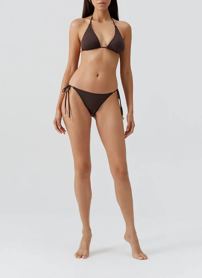 Swimwear Melissa Odabash Malibu Bikini Bottom Brown Apoella