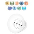 Maymom “SHORT” Silicone Flange Inserts - Compatible with Elvie Single/Double Electric Pump, Elvie Stride (24mm) - New Baby New Paltz