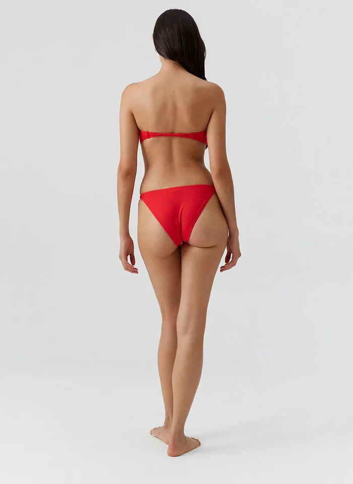 Swimwear Melissa Odabash Memphis Bikini Bottom Red Apoella