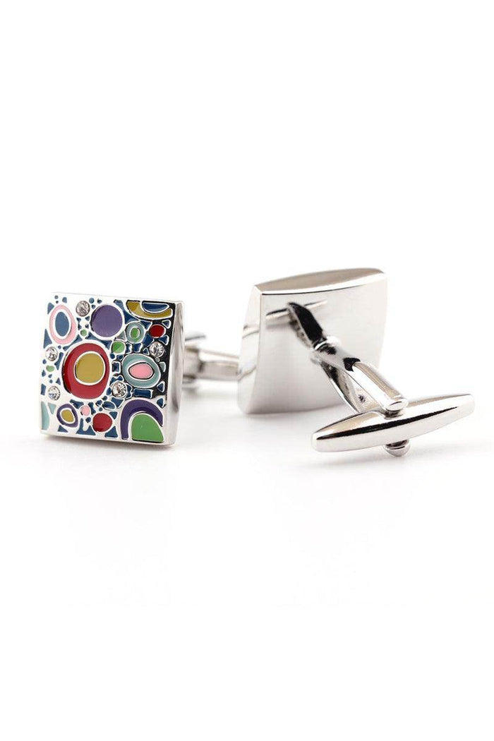 Men's 2-Piece Copper Cufflinks 582752176481 - COCOMELODY