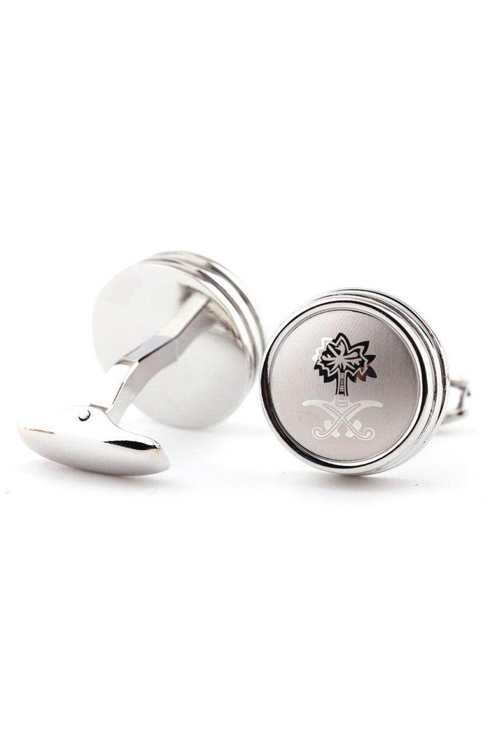 Men's 2-Piece Copper Cufflinks 609179482428 - COCOMELODY