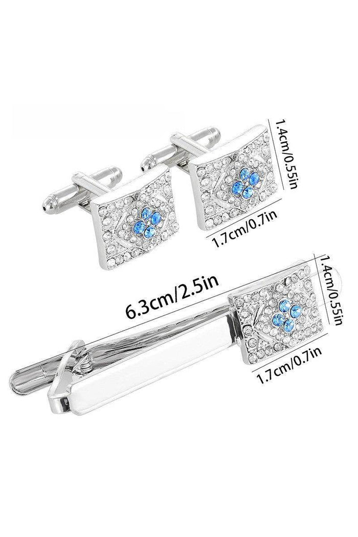 Men's 2-Piece Copper Cufflinks 776479968458 - COCOMELODY