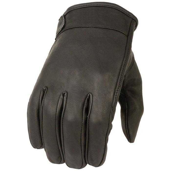 Men's Cruising Glove: Features:

Super clean light lined glove with gel palm
Adjustable Velcro wrist strap
Side stretch for o
