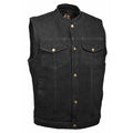 Men's Denim Club Vest With Snaps: Features:

5 oz