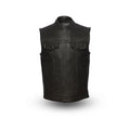 Men's Hotshot Vest: Take on the road with confidence in our Men's Hotshot Leather Vest