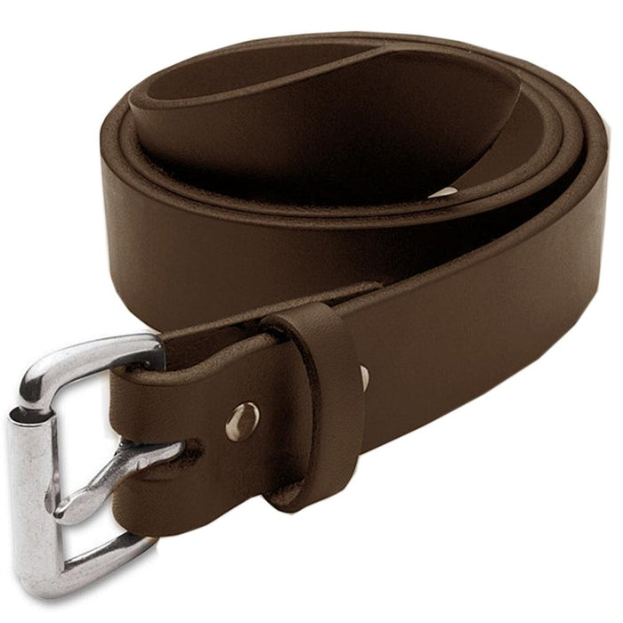 Men's Motorcycle Belt Brown: Features:

Supple full-grain leather with antiqued silver tone hardware