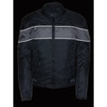Men's Nylon Jacket 2121: Features:

600D Nylon Textile Material
Full Sleeve Zip Out liner
Front and back venting
Stand Up Col