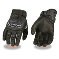 Men's Perforated Racing Glove 298: Features:

Men's Short Racing Gloves
Goat Analine Skin Leather
Perforated Leather on Back
