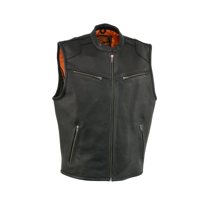 Men's Prem Zip Front Vest: Features:

1