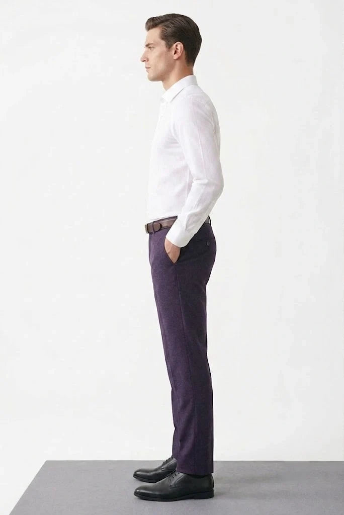 Party Wear Purple Pant